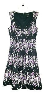White house Black Market Floral Sweetheart Dress